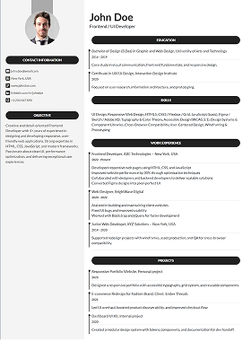 CV Template 7